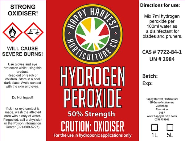 Hydrogen Peroxide 50%